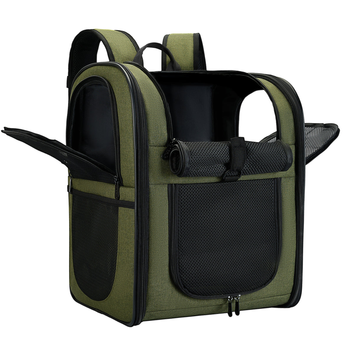 apollowalker-Apollo Walker Cat Carrier Backpack for Small Dogs and Cats Up to 18 lb
