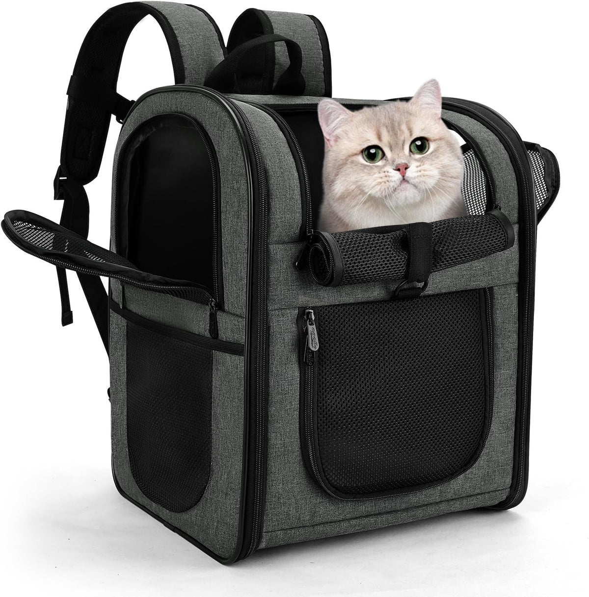 apollowalker-Apollo Walker Cat Carrier Backpack for Small Dogs and Cats Up to 18 lb